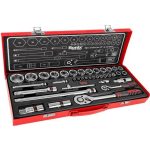 جعبه بکس 38 پارچه رونیکس مدل RH-2638 سایز 1/2 -1/4 اینچ