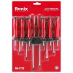 ست پیچ گوشتی و پیچ گوشتی ساعتی رونیکس مدل RH-2728