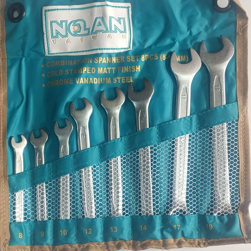 مجموعه ست آچار یکسر رینگی ۸ عددی نولان (Nolan